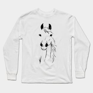 Minimalistic Arabian Long Sleeve T-Shirt